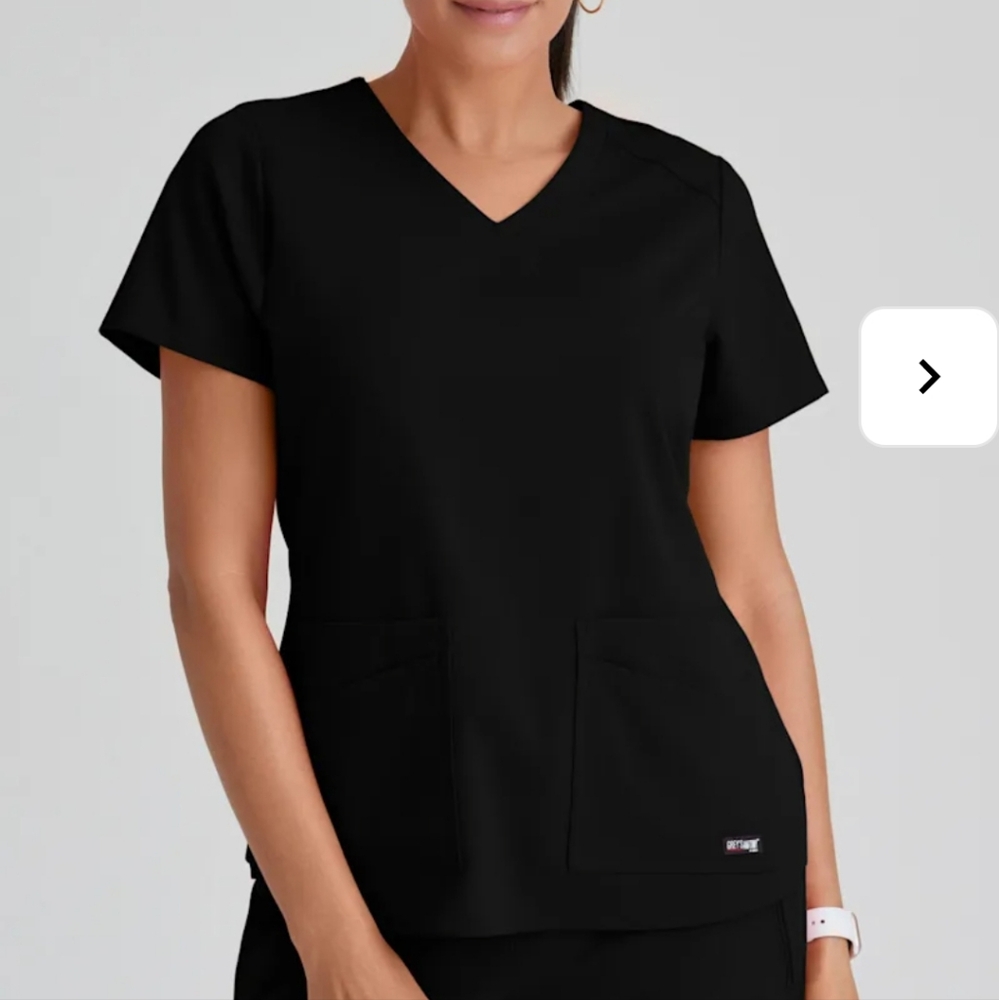 Grey's Anatomy Spandex Stretch Scrub Top